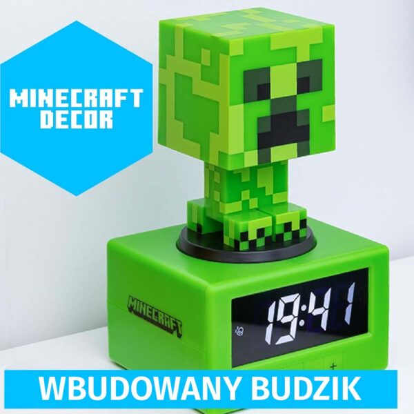 lampka budzik minecraft bulbus.pl