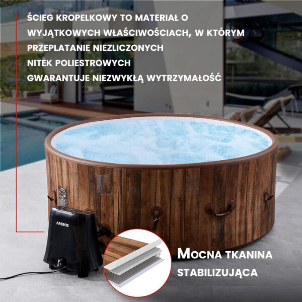 basen ogrodowy z jacuzzi bulbus.pl