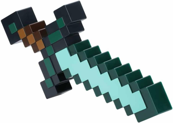 Minecraft Diamenotwy Miecz Świetlny