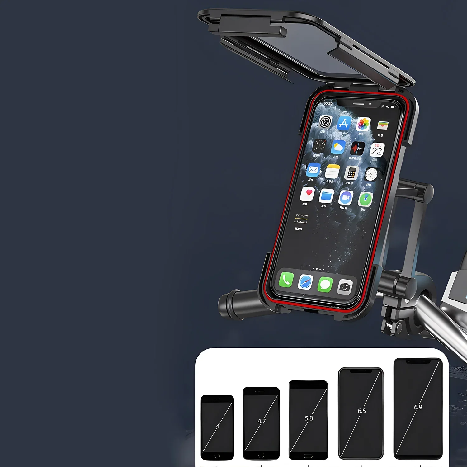 Uchwyt na telefon Do motoru 1-7